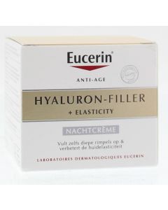 Eucerin Hyaluron filler & elasticity nachtcreme