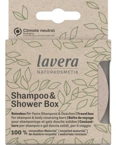 Lavera Shampoo & shower box leeg/boite de voyage